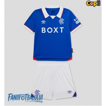 Rangers Echipament de Fotbal Replică 2025-26 Copii Acasa (+ Șorturi)
